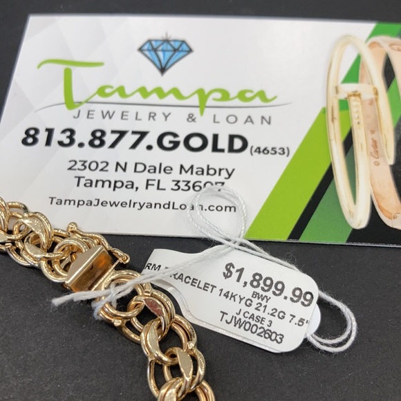 Charm Bracelet 14k     21.20 g of yellow Gold - Picture 10 of 10